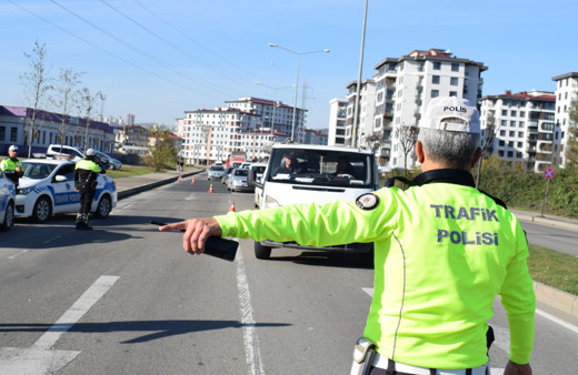 Ordu’da kış lastiği denetimleri başladı
