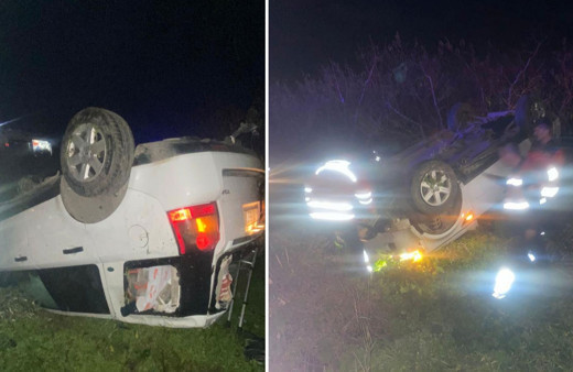 Çanakkale'de takla atan araçtaki 1 kişi öldü, 3 kişi ağır yaralandı!