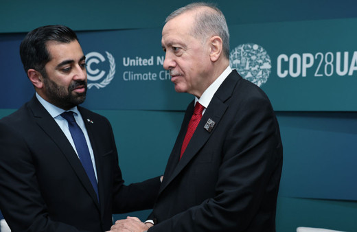 Cumhurbaşkanı Erdoğan, İskoçya Bölgesel Başbakanı Yusuf'u kabul etti!