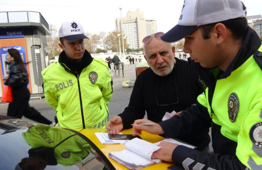 İstanbul'da taksi denetiminde şoförlere ceza yağdı!