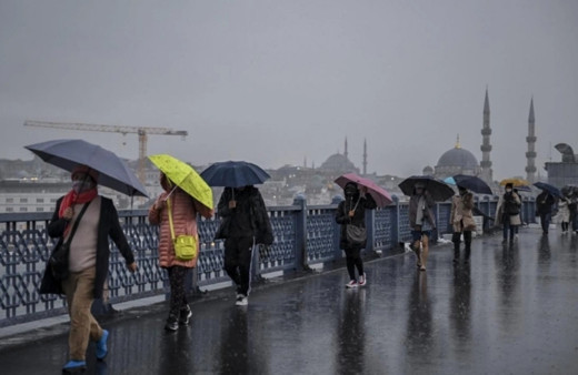 Meteoroloji uyardı! Yağış sabaha kadar sürecek!