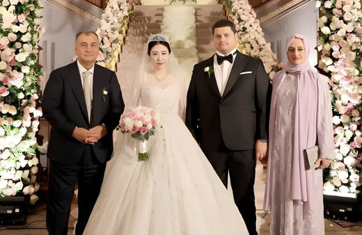 Murat Ülker'e Japon gelin! Fatih Ülker, Ayako Takasu ile dünya evine girdi