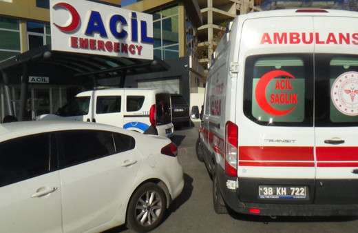 Kayseri'de doktorla tartıştı, ortalığı ayağa kaldırdı