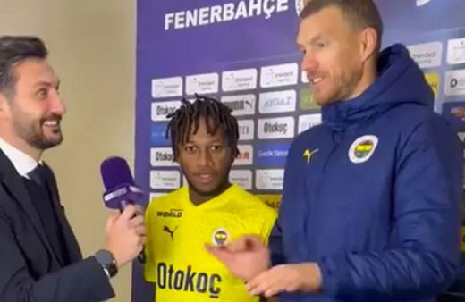 Fred'in röportajını basan Dzeko'dan 'sakatlık yok' uyarısı