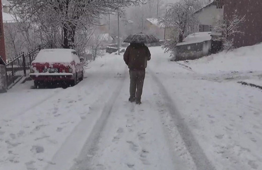 Tunceli kara teslim oldu, karla mücadele başladı