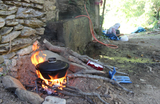 Mecburiyetten kullanılan odun, artık zorunluluktan değil keyiften kullanılmaya başlandı