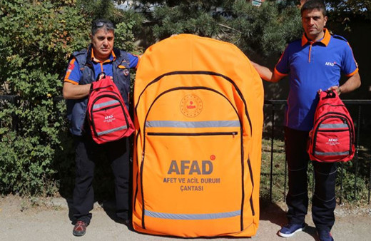Deprem çantalarının içerikleri 6 ayda bir revize edilmeli!