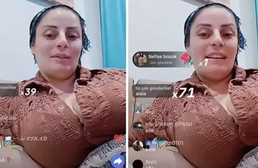 Gömleğini aralayan Laz Kızı yeniden TikTok'a döndü! "Rezilliğe bakar mısınız!"