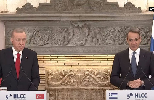 Cumhurbaşkanı Erdoğan ile Yunanistan Başbakanı Miçotakis'ten ortak basın toplantısı