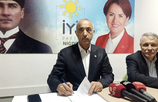 İYİ Parti Niğde İl Başkanı İbrahim Uzun istifa etti