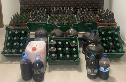 Yılbaşı öncesi sahte içkiye darbe: 385 litre ele geçirildi!