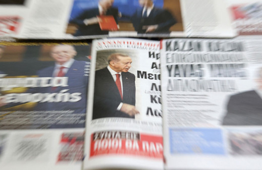 Yunan medyası, Cumhurbaşkanı Erdoğan'ın Atina ziyaretini manşetlerine taşıdı
