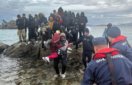 Bodrum'da düzensiz göçmen operasyonu