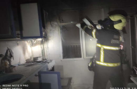 Hatay’da bir evde yangını çıktı