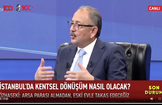İstanbul'da kentsel dönüşüm nasıl olacak Bakan Özhaseki açıkladı