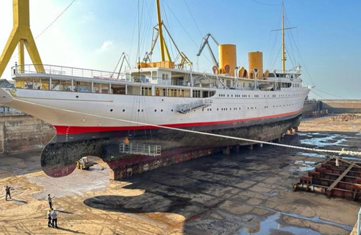Atatürk'ün yatı Savarona, kapsamlı onarıma tabi tutuluyor