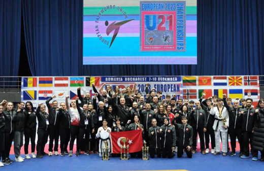 Ümit Milli Taekwondo Takımı, Avrupa Şampiyonu oldu!