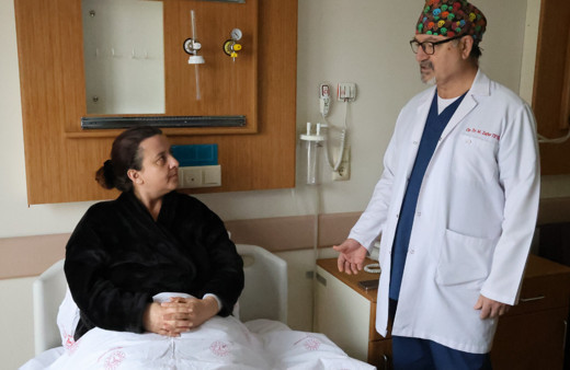 Pandemi döneminde kilo aldığını zannetti, karnından 7 kilo 390 gram kitle çıkarıldı