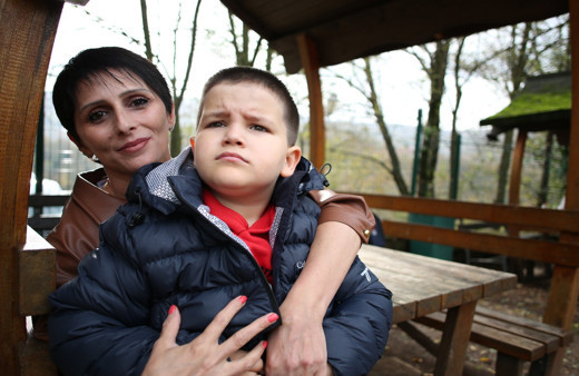 Yıllar sonra ilk kez evladının sesini duyan annenin mutluluk gözyaşları