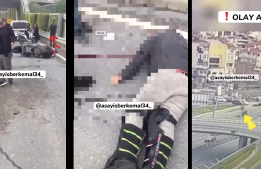 İşte Somali Cumhurbaşkanı'nın oğlunun motokuryeyi öldürdüğü an