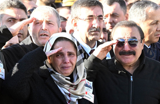 Şehit Piyade Teğmen Eril Alperen Emir Ankara'da son yolculuğuna uğurlandı