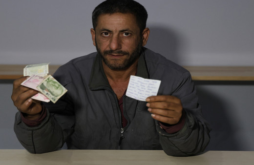 Bit pazarından aldığı montun cebinden çıkan not duygulandırdı