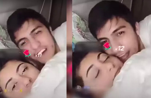 Eşiyle yatağa girip müstehcen yayın yapmıştı! TikTok'ta aylık kazancına bakın