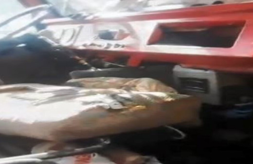 1 ay önce kamyonetine ayı saldırmıştı şimdi ise vincini parçaladı