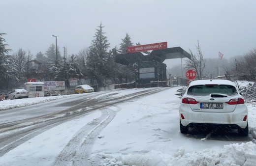 Kırklareli’nin yüksek kesimlerinde kar etkili oluyor