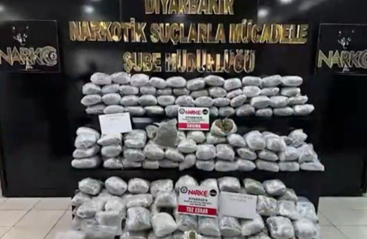 Diyarbakır’da LPG tankı içinde uyuşturucu ele geçirildi!