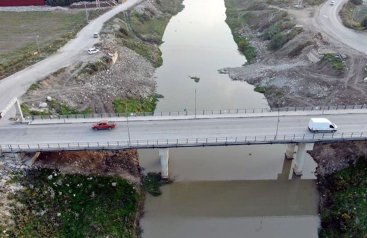 Depremde hasar alan köprü yeniden yapıldı