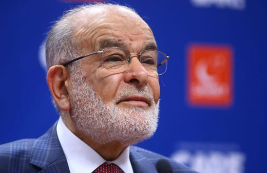 Saadet Partisi Genel Başkanı Temel Karamollaoğlu'dan Özgür  Özel'e teşekkür