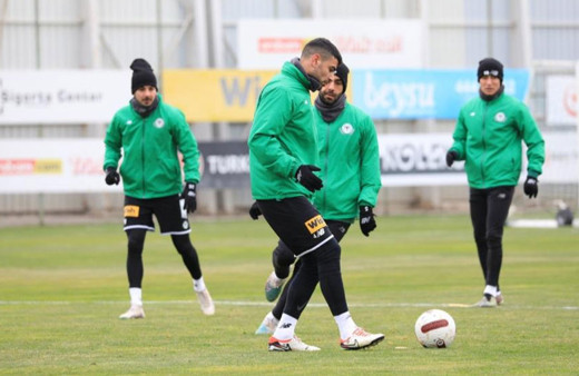 Konyaspor, Samsunspor maçı hazırlıklarına devam etti