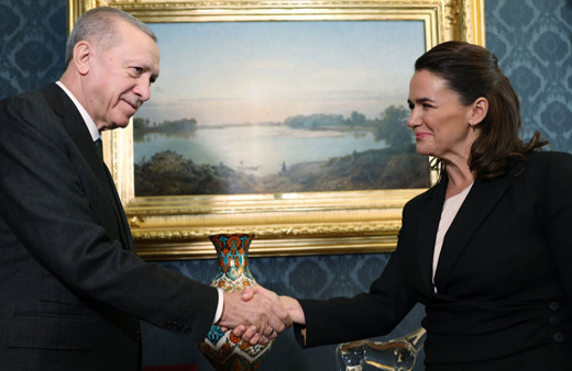 Cumhurbaşkanı Erdoğan, Macar mevkidaşı ile görüştü