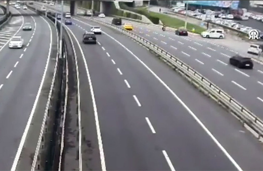 Somali Cumhurbaşkanı'nın oğlunun İstanbul'da motokuryeyi öldürme anı ortaya çıktı! Üstüne sürmüş gibi...