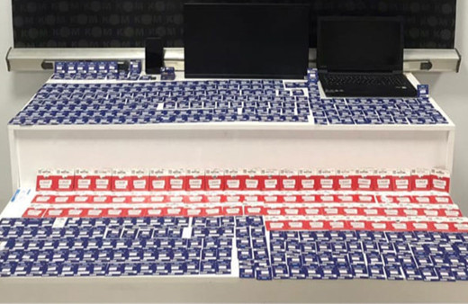 Başkaları adına açılmış 479 telefon hattı ele geçirildi