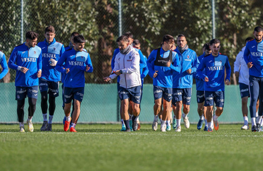 Trabzonspor, RAMS Başakşehir maçının hazırlıklarına başladı