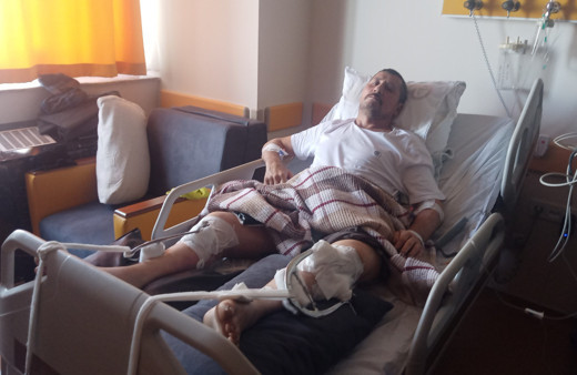 Kaçak ocakta göçükte kalan madenci hastanede yaşam mücadelesi veriyor