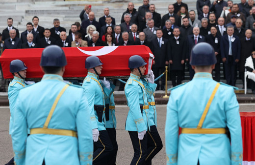 Eski Milletvekili Ersoy Bulut için TBMM'de cenaze töreni düzenlendi