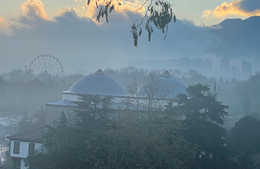 Bursa sis ve puslu havaya teslim oldu