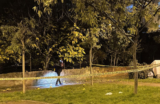 Parkta dehşet anları! Acı haber geldi