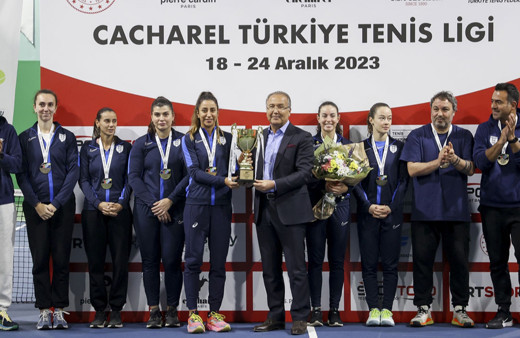 Cacharel Türkiye Tenis Ligi kadınlar şampiyonu ENKA oldu