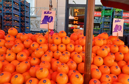Hatay portakalı tezgahta yerini aldı