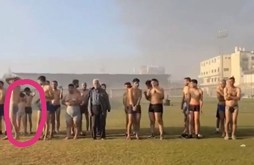 İsrail, çocuk ve yaşlı Filistinlileri Gazze'deki bir stadyumda yarı çıplak soyup teşhir etti