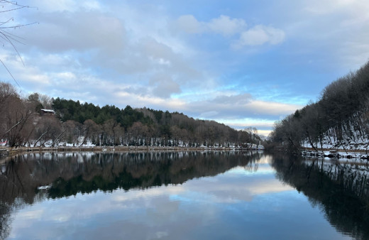 Ankara Karagöl Tabiat Parkı beyaza büründü