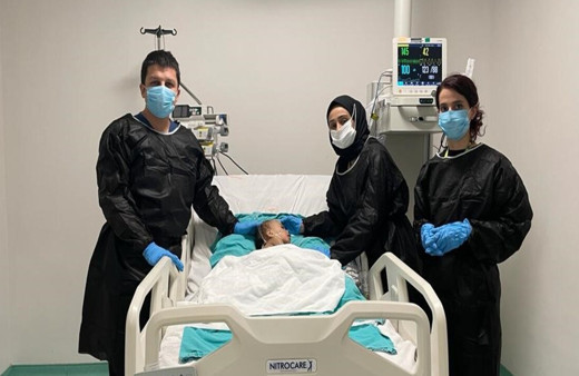 2 yaşındaki Hamza, yoğun bakım ünitesindeki hastalıkla mücadelesini yendi