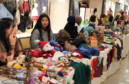 Akdenizli kadınların el emeği ürünleri sergilendi