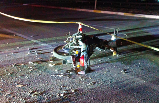 Tıra çarpan motosiklet sürücüsü yaşamını yitirdi