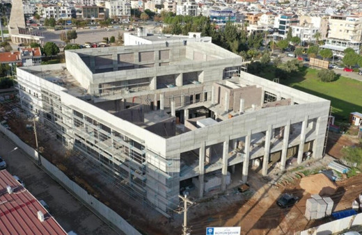 Didim'de Kültür Merkezi inşaatı devam ediyor