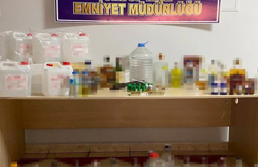 Nevşehir'de yılbaşı öncesi kaçak alkol operasyonu